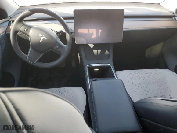 2023 Tesla Model Y Long Range with VIN 7SAYGDEE2PA140699, listed as a Copart auction lot 44603895 with 26,698 mi miles and Salvage Title. Bid and sale history available at carsss.com. Image 8.