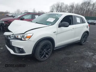 2018 Mitsubishi Outlander Sport ES 2.0 with VIN JA4AP3AU4JU011803, listed as a IAAI auction lot 42016794 with 120,544 mi miles. Bid and sale history available at carsss.com. Image 2.