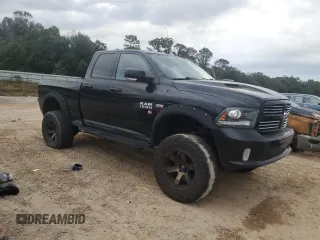 2013 Ram 1500 Sport with VIN 1C6RR7HT3DS516603, listed as a Copart auction lot 80081284 with 98,452 mi miles and Salvage title. Bid and sale history available at DreamBid. Image 4.