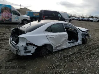2019 Lexus IS 300 with VIN JTHC81D24K5038195, listed as a Copart auction lot 52734745 with Not Provided miles and Salvage Title. Bid and sale history available at DreamBid. Image 3.