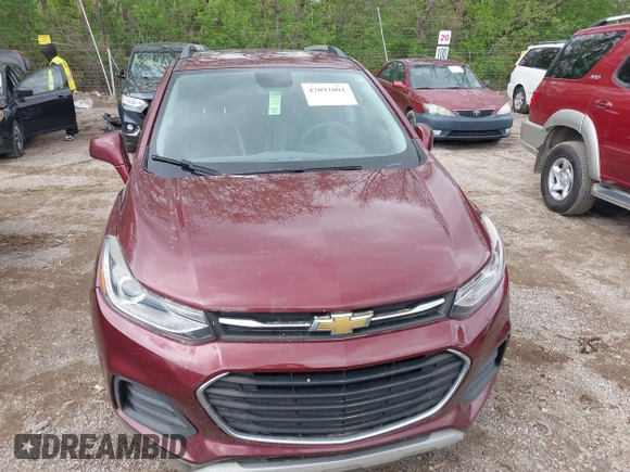 2017 Chevrolet Trax LT with VIN 3GNCJLSB0HL250919, listed as a IAAI auction lot 42092001 with 101,920 mi miles. Bid and sale history available at carsss.com. Image 12.