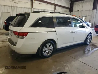 2014 Honda Odyssey EX-L with VIN 5FNRL5H60EB063614, listed as a Copart auction lot 59104265 with 212,665 mi miles and Non repairable. Bid and sale history available at DreamBid. Image 3.