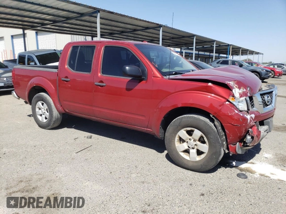 2013 Nissan Frontier SV with VIN 1N6AD0EV7DN711083, listed as a Copart auction lot 55882135 with 130,017 mi miles and Salvage title. Bid and sale history available at DreamBid. Image 4.