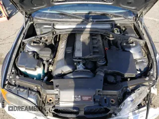 2001 BMW 3 Series 325Ci with VIN WBABS33461JY57192, listed as a Copart auction lot 83082904 with 189,529 mi miles and Salvage Title. Bid and sale history available at carsss.com. Image 12.