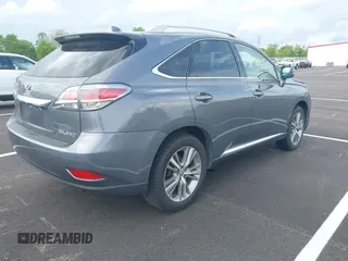 2015 Lexus RX 350 with VIN 2T2ZK1BA5FC160172, listed as a IAAI auction lot 42074483 with 190,642 mi miles and . Bid and sale history available at carsss.com. Image 4.