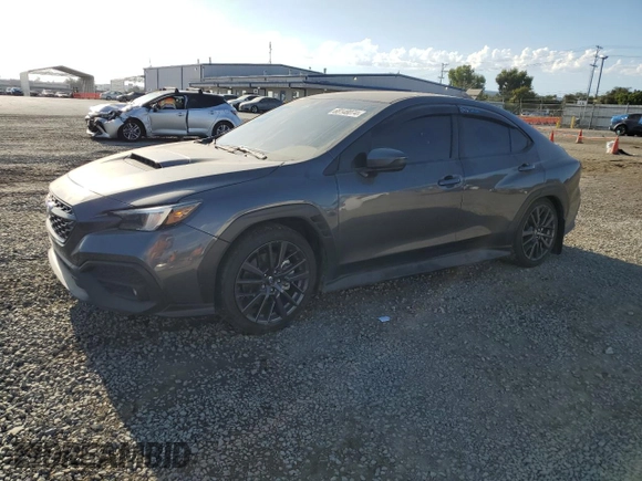 2023 Subaru WRX Premium с VIN JF1VBAH60P8805562, выставлен на аукционе Copart как лот 68148074 с пробегом 26 458 миль миль и Списание • Salvage title. История ставок и продаж доступна на DreamBid. Изображение 1.