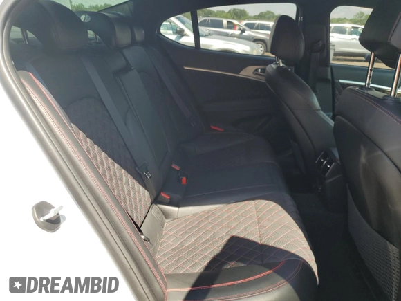 2019 Genesis G70 Advanced with VIN KMTG44LA9KU019674, listed as a Copart auction lot 63004515 with 60,493 mi miles and Salvage title. Bid and sale history available at DreamBid. Image 10.