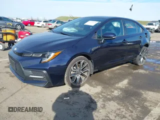 2021 Toyota Corolla SE with VIN 5YFP4MCE5MP082661, listed as a IAAI auction lot 41573579 with 58,418 mi miles and . Bid and sale history available at DreamBid. Image 2.