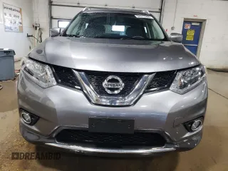 2016 Nissan Rogue S with VIN KNMAT2MV4GP731741, listed as a Copart auction lot 52313485 with 104,478 mi miles and Salvage Title. Bid and sale history available at carsss.com. Image 5.