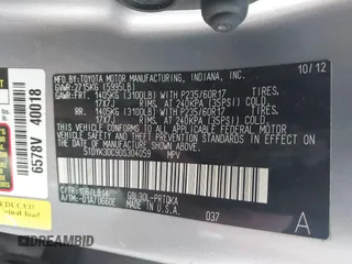 2013 Toyota Sienna XLE AAS with VIN 5TDYK3DC9DS304059, listed as a IAAI auction lot 41883196 with 170,842 mi miles and . Bid and sale history available at DreamBid. Image 9.