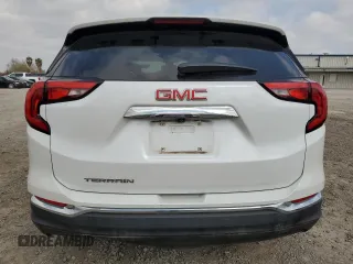 2020 GMC Terrain SLT with VIN 3GKALPEV4LL308244, listed as a Copart auction lot 44169165 with 33,697 mi miles and Salvage title. Bid and sale history available at DreamBid. Image 6.