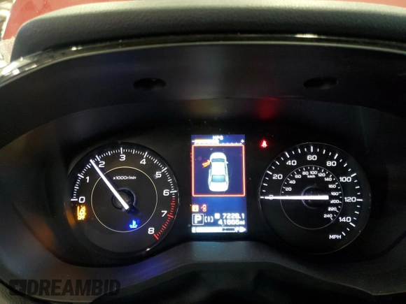 2022 Subaru Impreza Premium with VIN 4S3GKAD65N3603318, listed as a Copart auction lot 50488335 with 41,666 mi miles and Salvage title. Bid and sale history available at DreamBid. Image 9.