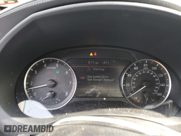 2019 Infiniti QX50 Essential z VIN 3PCAJ5M34KF120827, wystawiony jako Copart lot #57770895 z przebiegiem 145 537 mil mil oraz Szkoda całkowita • Salvage title. Historia ofert i sprzedaży dostępna na DreamBid. Obrazek 9.