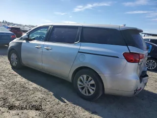 2017 Kia Sedona L with VIN KNDMA5C11H6273442, listed as a Copart auction lot 88358015 with 129,700 mi miles and Salvage Title. Bid and sale history available at DreamBid. Image 2.