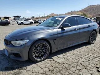 2015 BMW 4 Series 435i xDrive with VIN WBA4B3C59FGV48015, listed as a Copart auction lot 64051925 with 216,104 mi miles and Clean title. Bid and sale history available at DreamBid. Image 1.