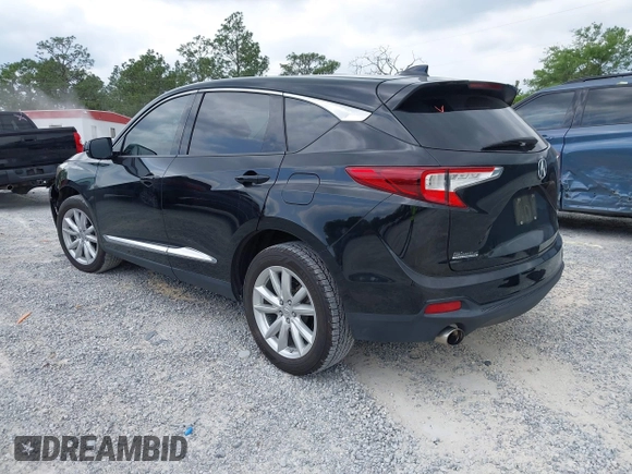 2019 Acura RDX with VIN 5J8TC2H34KL043662, listed as a IAAI auction lot 42031954 with 58,420 mi miles. Bid and sale history available at carsss.com. Image 3.