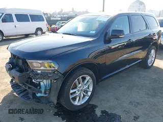 2022 Dodge Durango GT Plus with VIN 1C4RDJDG9NC219375, listed as a IAAI auction lot 41359434 with 37,214 mi miles and . Bid and sale history available at DreamBid. Image 2.
