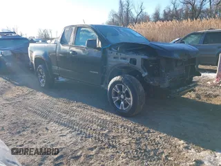 2019 Chevrolet Colorado 4WD Work Truck with VIN 1GCHTBEN9K1226626, listed as a IAAI auction lot 41411416 with 56,819 mi miles. Bid and sale history available at carsss.com. Image 1.