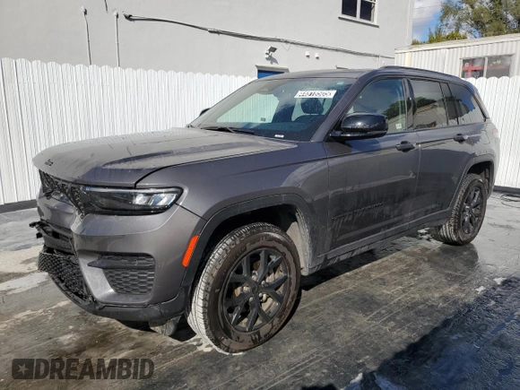 2024 Jeep Grand Cherokee Altitude with VIN 1C4RJGAGXR8546568, listed as a Copart auction lot 44818505 with 24,172 mi miles and Clean title. Bid and sale history available at DreamBid. Image 1.