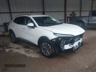 2024 Buick Envision Preferred with VIN LRBFZME45RD063277, listed as a IAAI auction lot 42120505 with 21,752 mi miles and . Bid and sale history available at DreamBid. Image 1.