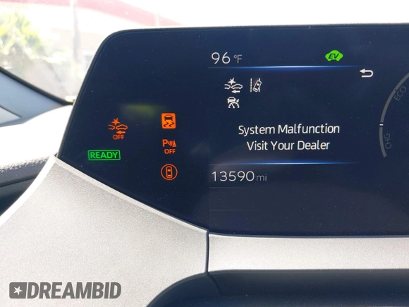 2024 Toyota Prius LE with VIN JTDACAAU5R3046244, listed as a IAAI auction lot 42464523 with 13,590 mi miles and . Bid and sale history available at DreamBid. Image 16.