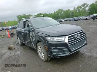 2019 Audi Q7 Premium with VIN WA1AHAF75KD024615, listed as a Copart auction lot 61334565 with 56,833 mi miles and Salvage title. Bid and sale history available at DreamBid. Image 14.