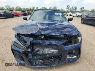 2023 BMW 4 Series M440i with VIN WBA53AT03PCL15153, listed as a Copart auction lot 49828855 with 7,354 mi miles and Salvage Title. Bid and sale history available at DreamBid. Image 5.