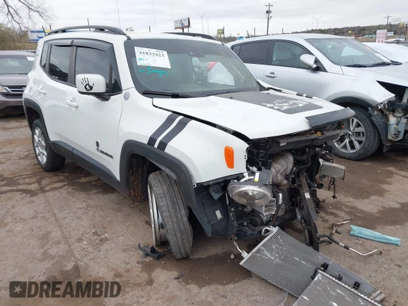 2021 Jeep Renegade Islander z VIN ZACNJDBB4MPM59392, wystawiony jako IAAI lot #41833423 z przebiegiem 16 202 mil mil oraz . Historia ofert i sprzedaży dostępna na DreamBid. Obrazek 1.
