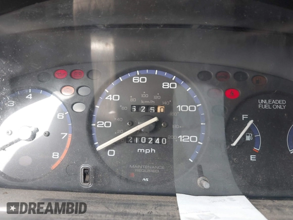 1996 Honda Civic DX with VIN 1HGEJ6125TL056431, listed as a IAAI auction lot 41770145 with 210,240 mi miles. Bid and sale history available at carsss.com. Image 7.