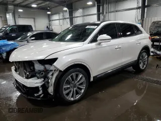 2016 Lincoln MKX Reserve with VIN 2LMTJ8LPXGBL43716, listed as a Copart auction lot 49062125 with 102,011 mi miles and Salvage Title. Bid and sale history available at carsss.com. Image 1.