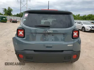 2018 Jeep Renegade Latitude with VIN ZACCJABB2JPH60991, listed as a Copart auction lot 55879785 with 109,458 mi miles and Clean Title. Bid and sale history available at carsss.com. Image 6.