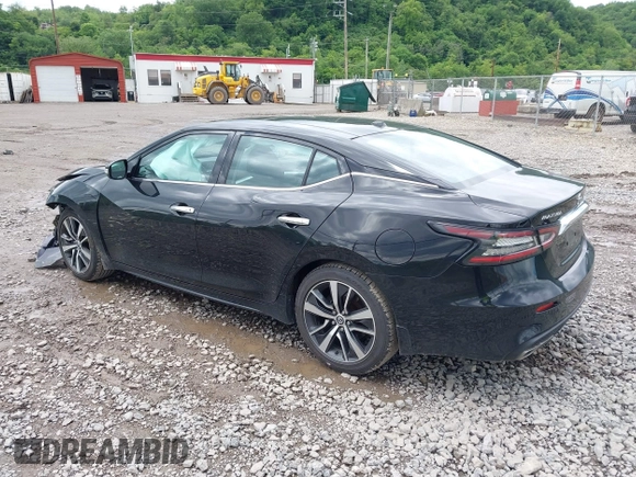 2019 Nissan Maxima SV with VIN 1N4AA6AV9KC378078, listed as a IAAI auction lot 42284633 with 92,345 mi miles and . Bid and sale history available at DreamBid. Image 3.