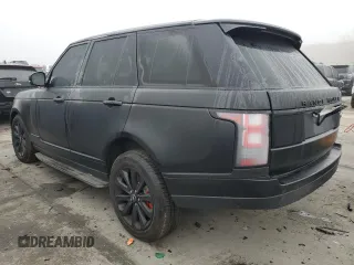 2016 Land Rover Range Rover HSE с VIN SALGS2PF9GA290265, выставлен на аукционе Copart как лот 45559855 с пробегом 52 103 миль миль и Списание • Salvage title. История ставок и продаж доступна на DreamBid. Изображение 2.