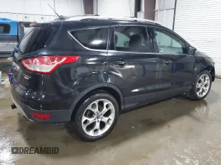 2015 Ford Escape Titanium with VIN 1FMCU9J95FUC36112, listed as a Copart auction lot 61374015 with 111,041 mi miles and Salvage title. Bid and sale history available at DreamBid. Image 3.