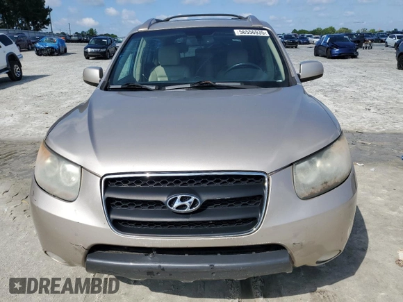 2007 Hyundai Santa Fe SE with VIN 5NMSH13E77H121083, listed as a Copart auction lot 56556935 with 176,751 mi miles and Salvage title. Bid and sale history available at DreamBid. Image 5.