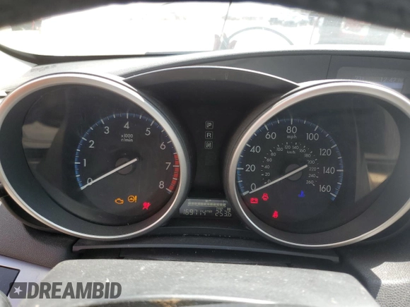 2012 Mazda 3 i Touring z VIN JM1BL1L78C1671879, wystawiony jako Copart lot #54395595 z przebiegiem 169 714 mil mil oraz Nie do naprawy • Non repairable. Historia ofert i sprzedaży dostępna na DreamBid. Obrazek 9.