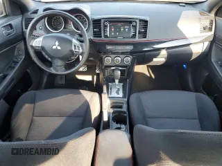 2017 Mitsubishi Lancer ES with VIN JA32U2FU4HU010651, listed as a Copart auction lot 70334394 with 56,252 mi miles and Salvage Title. Bid and sale history available at carsss.com. Image 8.