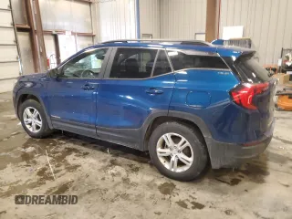 2021 GMC Terrain SLE with VIN 3GKALTEV1ML357587, listed as a Copart auction lot 45025055 with 68,880 mi miles and Salvage title. Bid and sale history available at DreamBid. Image 2.