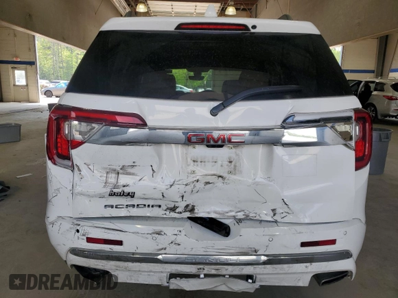 2021 GMC Acadia Denali with VIN 1GKKNPLS8MZ116049, listed as a Copart auction lot 54493275 with 45,867 mi miles and Salvage title. Bid and sale history available at DreamBid. Image 6.