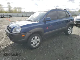 2006 Hyundai Tucson GLS with VIN KM8JN12DX6U393613, listed as a Copart auction lot 52649755 with 220,571 mi miles and Clean Title. Bid and sale history available at carsss.com. Image 1.