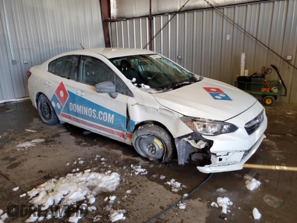 2023 Subaru Impreza with VIN 4S3GKAB69P3605093, listed as a Copart auction lot 44888315 with 42,052 mi miles and Salvage title. Bid and sale history available at DreamBid. Image 4.