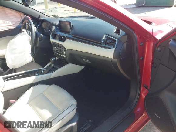 2017 Mazda 6 Grand Touring with VIN JM1GL1X57H1100857, listed as a IAAI auction lot 41773377 with 80,193 mi miles. Bid and sale history available at carsss.com. Image 5.