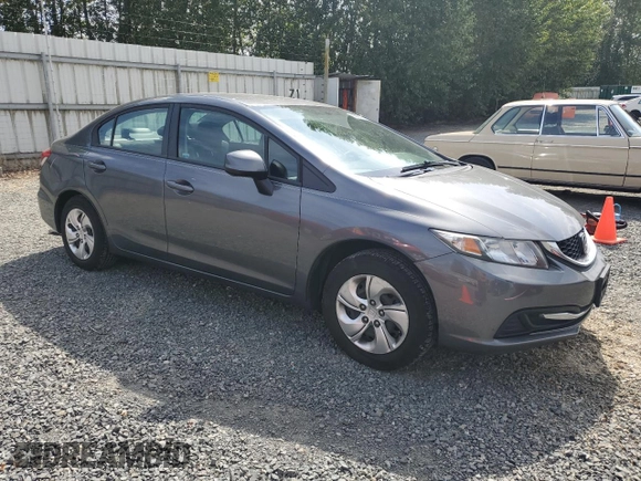 2013 Honda Civic LX z VIN 19XFB2F52DE232289, wystawiony jako Copart lot #60926785 z przebiegiem 134 266 mil mil oraz Szkoda całkowita • Salvage title. Historia ofert i sprzedaży dostępna na DreamBid. Obrazek 4.