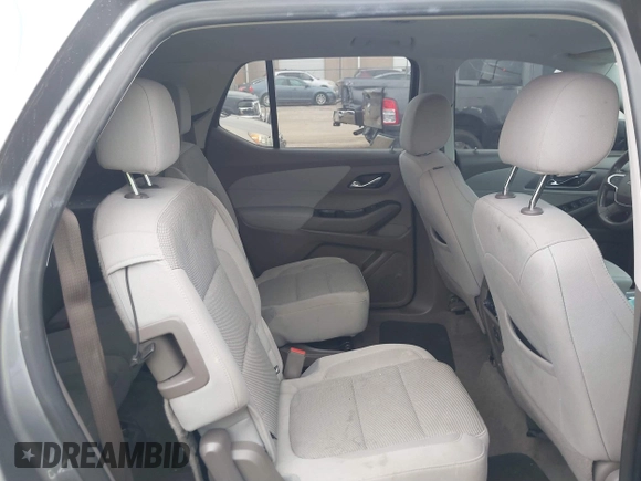 2019 Chevrolet Traverse LT Cloth with VIN 1GNERGKW1KJ245786, listed as a IAAI auction lot 41790476 with 93,445 mi miles and . Bid and sale history available at DreamBid. Image 8.