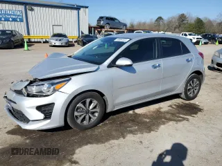 2022 Kia Rio S with VIN 3KPA25AD9NE464299, listed as a Copart auction lot 48864935 with 51,165 mi miles and Salvage Title. Bid and sale history available at DreamBid. Image 1.