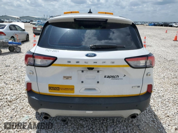 2020 Ford Escape S with VIN 1FMCU9F67LUA55278, listed as a Copart auction lot 53173175 with 74,986 mi miles and Salvage title. Bid and sale history available at DreamBid. Image 6.