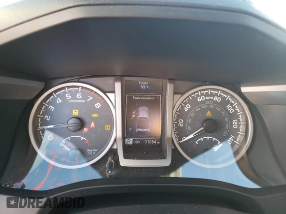 2017 Toyota Tacoma SR5 with VIN 3TMAZ5CN8HM037319, listed as a Copart auction lot 89056005 with 31,084 mi miles and Salvage Title. Bid and sale history available at DreamBid. Image 9.