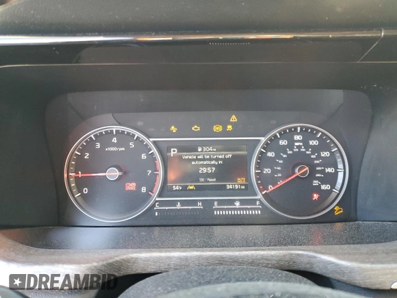 2021 Kia Sorento EX with VIN 5XYRHDLF7MG069355, listed as a Copart auction lot 45995825 with 34,191 mi miles and Salvage Title. Bid and sale history available at carsss.com. Image 9.