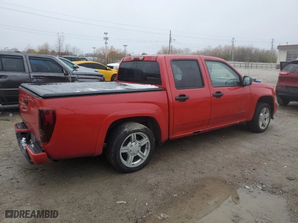2004 Chevrolet Colorado 1SB LS Z85 with VIN 1GCCS136148194185, listed as a Copart auction lot 81767804 with 205,025 mi miles and Salvage Title. Bid and sale history available at carsss.com. Image 3.