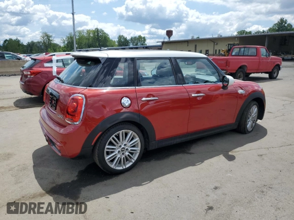 2016 MINI Hardtop 4 Door S with VIN WMWXU3C57G2D28848, listed as a Copart auction lot 66030565 with 34,448 mi miles and Salvage title. Bid and sale history available at DreamBid. Image 3.